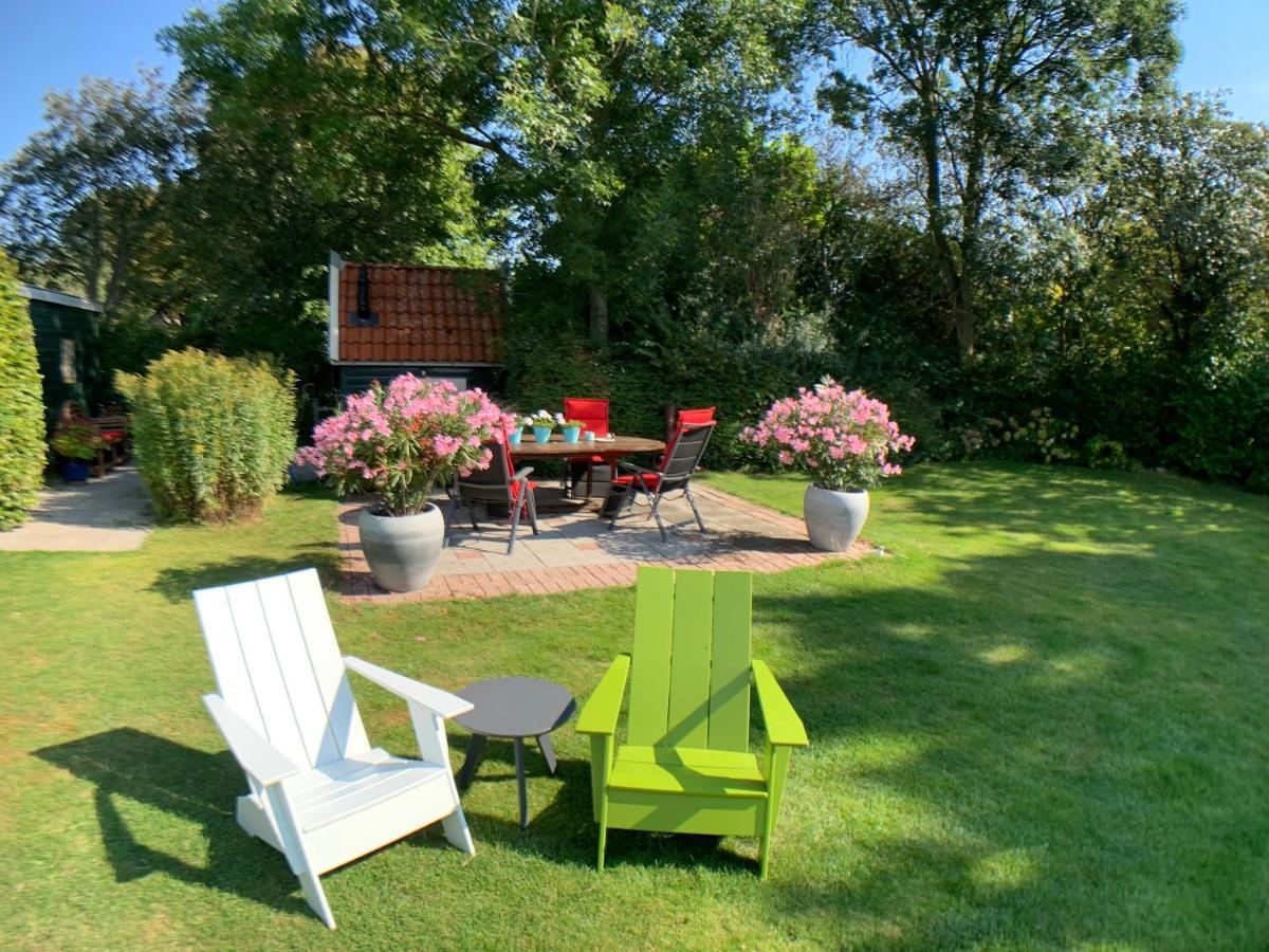 Overnachten in een luxe yurt! Zonnemaire Buitenkant foto